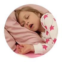 little girl sleeping